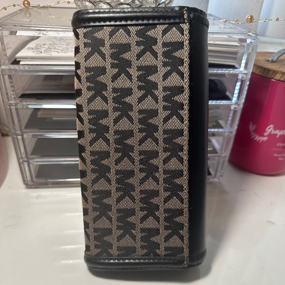 Michael Kors Canvas/Leather Wallet - Picture 2 of 3